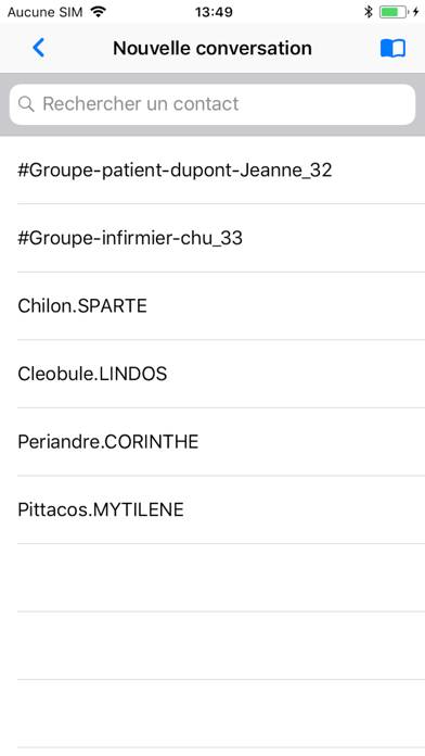 MiSS Capture d'écran de l'application
