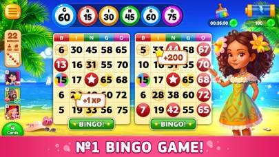 Tropical Bingo & Slots Games Скриншот приложения #1