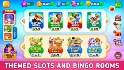 Tropical Bingo & Slots Games Скриншот приложения #3