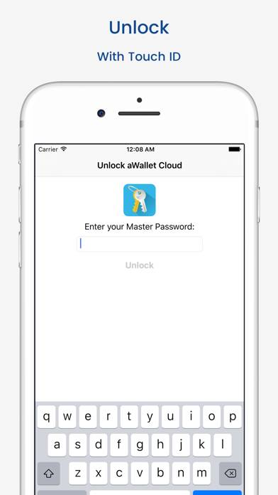 AWallet Cloud Password Manager Capture d'écran de l'application #5