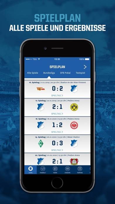 Tsg App-Screenshot