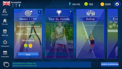 Real Tennis Manager Capture d'écran de l'application #3