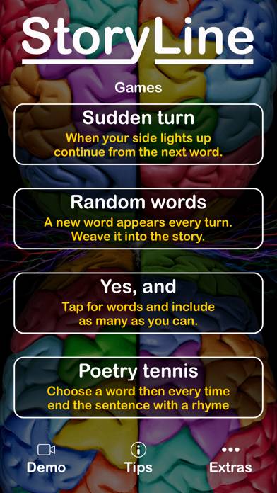 The StoryLine improv game App screenshot #2