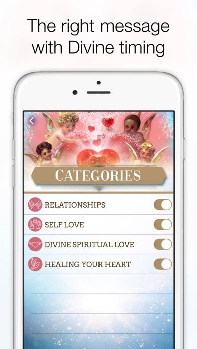 Romance Angels Guidance Captura de pantalla de la aplicación #3