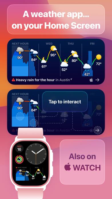 Weather Up  Live Widgets App screenshot #1