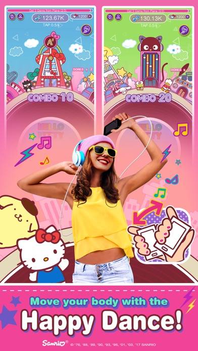 Hello Kitty Music Party Скриншот приложения #1