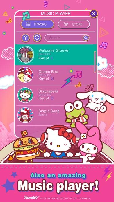 Hello Kitty Music Party App screenshot #3