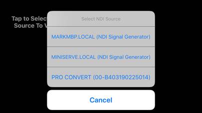 NDI Monitor Captura de pantalla de la aplicación #2