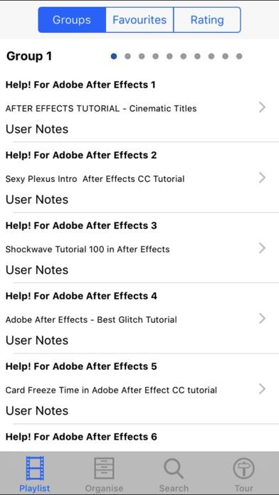Help! For Adobe After Effects Captura de pantalla de la aplicación #2