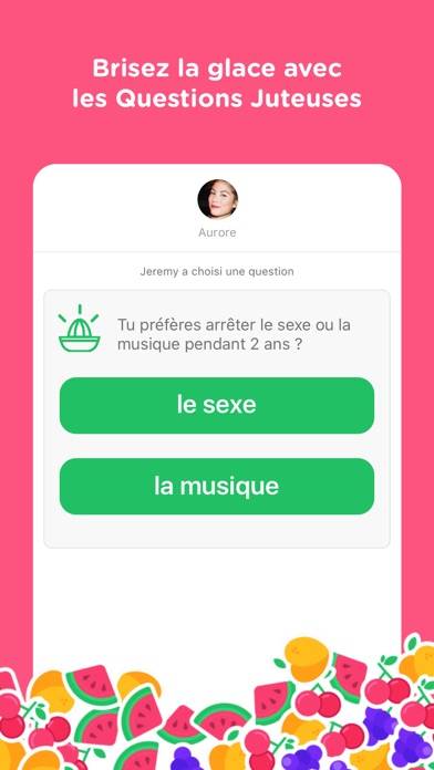 Fruitz: Match, Chat & Dating Capture d'écran de l'application #4