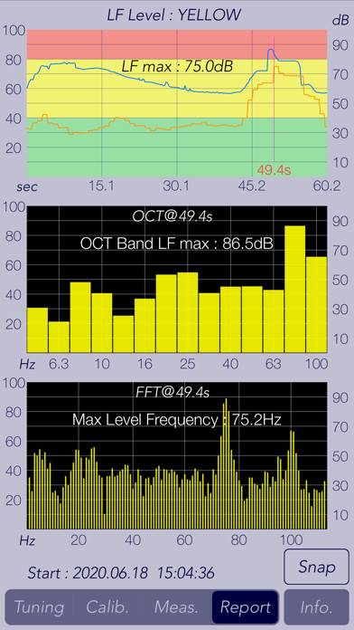Low Frequency Detector App screenshot #1