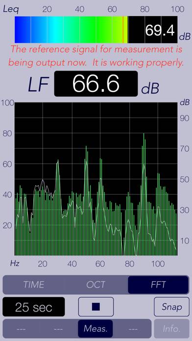 Low Frequency Detector App screenshot #2