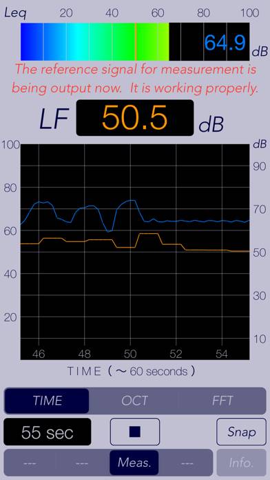 Low Frequency Detector App-Screenshot #4