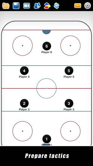 Coach Tactic Board: Hockey plus plus Captura de pantalla de la aplicación #1