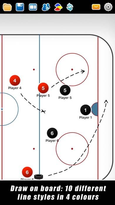 Coach Tactic Board: Hockey plus plus Captura de pantalla de la aplicación #3