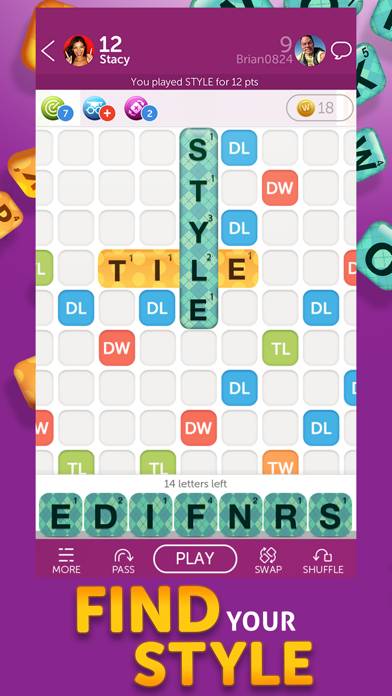 Words With Friends 2 Word Game App skärmdump #5