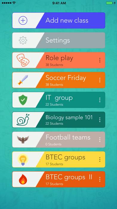 Classroom Teammates by iDoceo Captura de pantalla de la aplicación #1
