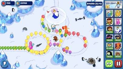 Bloons Adventure Time TD Captura de pantalla de la aplicación #1