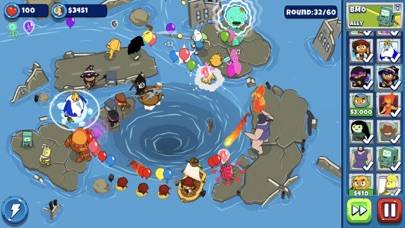 Bloons Adventure Time TD Captura de pantalla de la aplicación #2