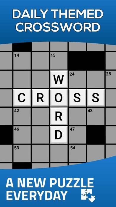 Daily Themed Crossword Puzzle skärmdump