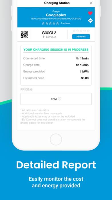 EV Connect App screenshot
