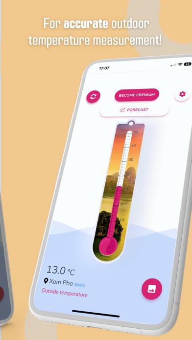 Thermometer Captura de pantalla de la aplicación #6