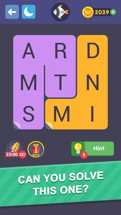 Word Search: Puzzle Games Скриншот приложения #2