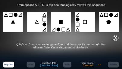 Abstract Reasoning Test Captura de pantalla de la aplicación #2