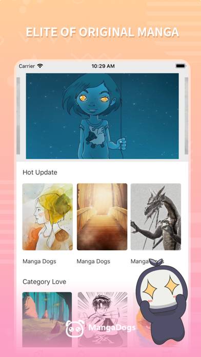 Manga Dogs App screenshot #1
