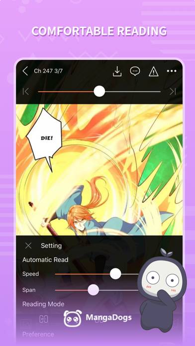 Manga Dogs App screenshot #4