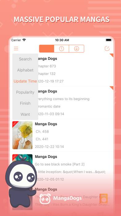 Manga Dogs Capture d'écran de l'application #5