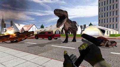 VR Dinosaur Hunter: City Dino Survival Game 3D App skärmdump #3