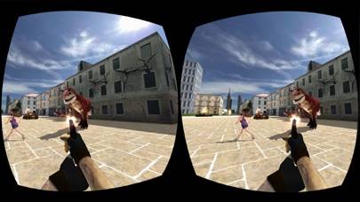 VR Dinosaur Hunter: City Dino Survival Game 3D App skärmdump #4