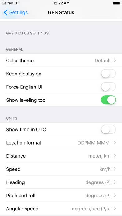 GPS Status & Toolbox App skärmdump #4