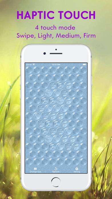 Bubble Wrap Popping Relax Game App screenshot #1