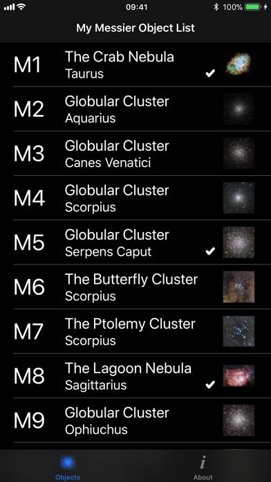 Descarga de la aplicación My Messier