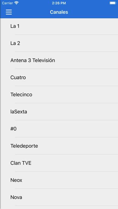 Televisión de España Schermata dell'app #1