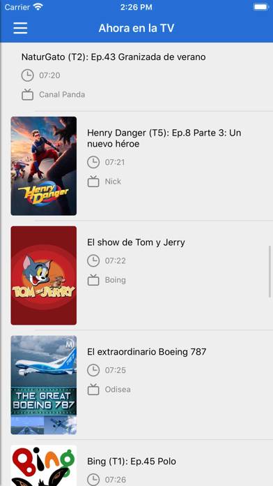 Televisión de España Schermata dell'app