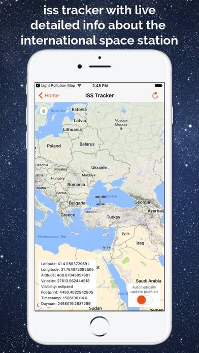 Light Pollution Map Captura de pantalla de la aplicación #2