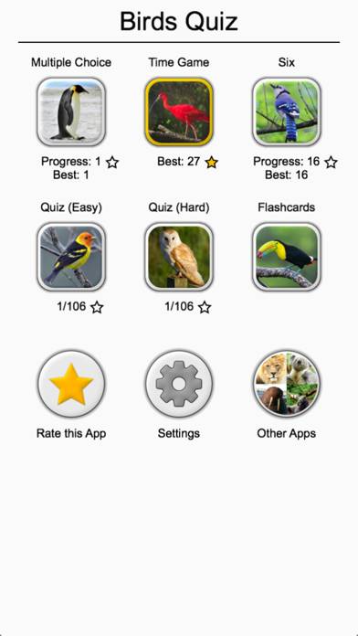 Bird World Schermata dell'app #3