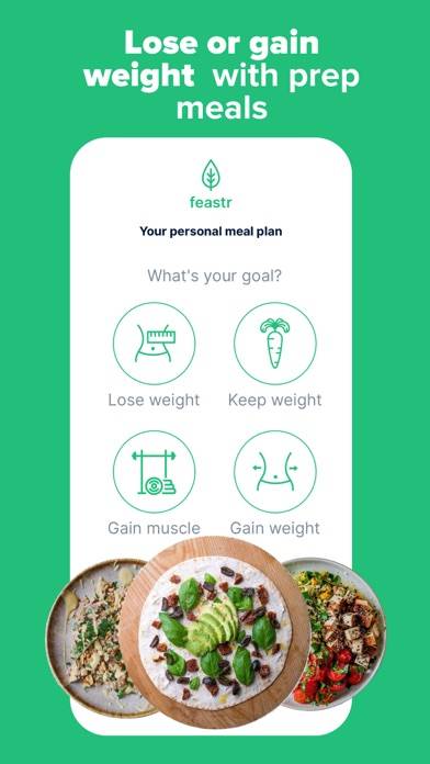 Feastr Meal Plan & Recipes App screenshot