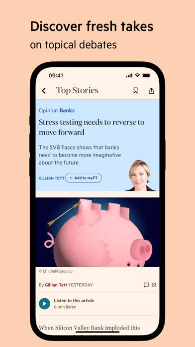 Financial Times: Business News Uygulama ekran görüntüsü #5