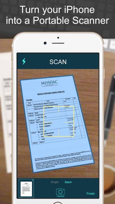 PRO SCANNER- PDF Document Scan Capture d'écran de l'application #1
