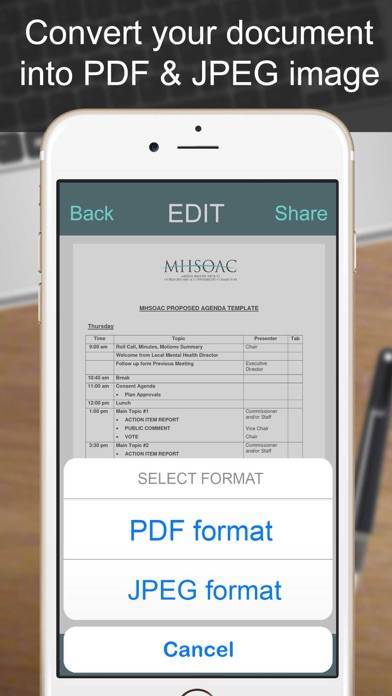 PRO SCANNER- PDF Document Scan App screenshot #3