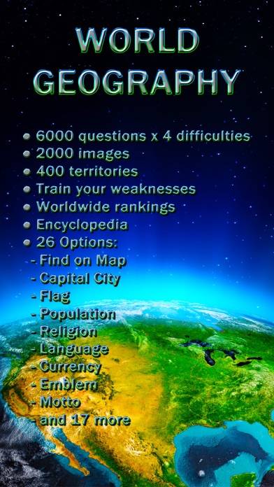 World Geography App skärmdump #1