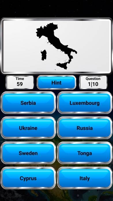 World Geography App skärmdump #4