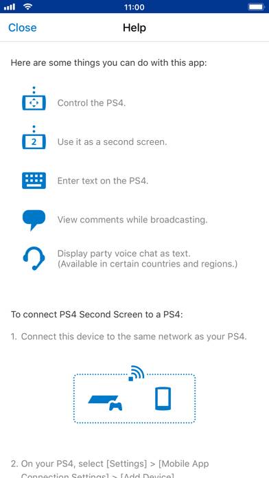 PS4 Second Screen App screenshot #2