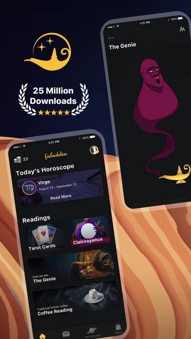 Faladdin: Tarot & Horoscopes App screenshot #1