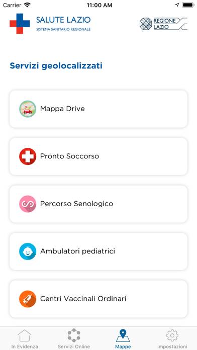 SaluteLazio Schermata dell'app #3