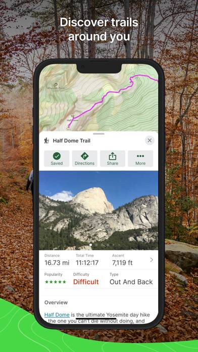 Gaia GPS: Mobile Trail Maps Captura de pantalla de la aplicación #6